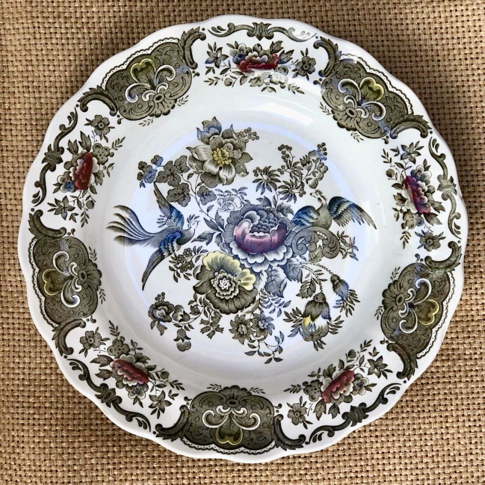 Тарелка глубокая Ridgway Staffordshire Windsor 25 см Англия