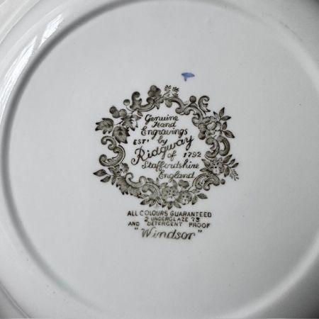 ​Тарелка глубокая Ridgway Staffordshire Windsor 25 см Англия 