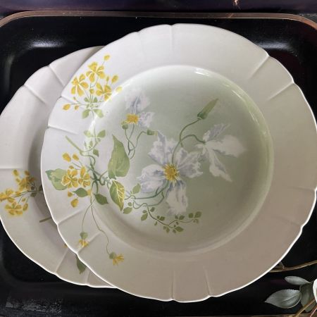 Блюдо Luneville K&G Clemantites 34 см Франция