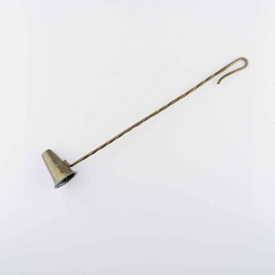 Тушитель гаситель для свечи витая ручка латунь