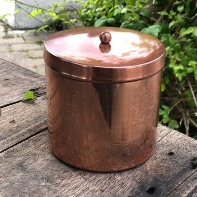 Банка для хранения 11.5 см медь