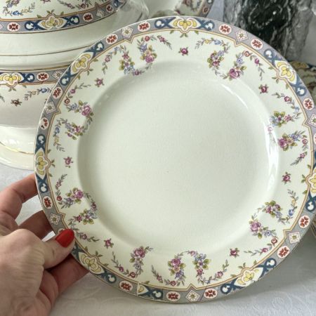 Тарелка Boch Freres la Louvire 1900 гг 23 см Бельгия
