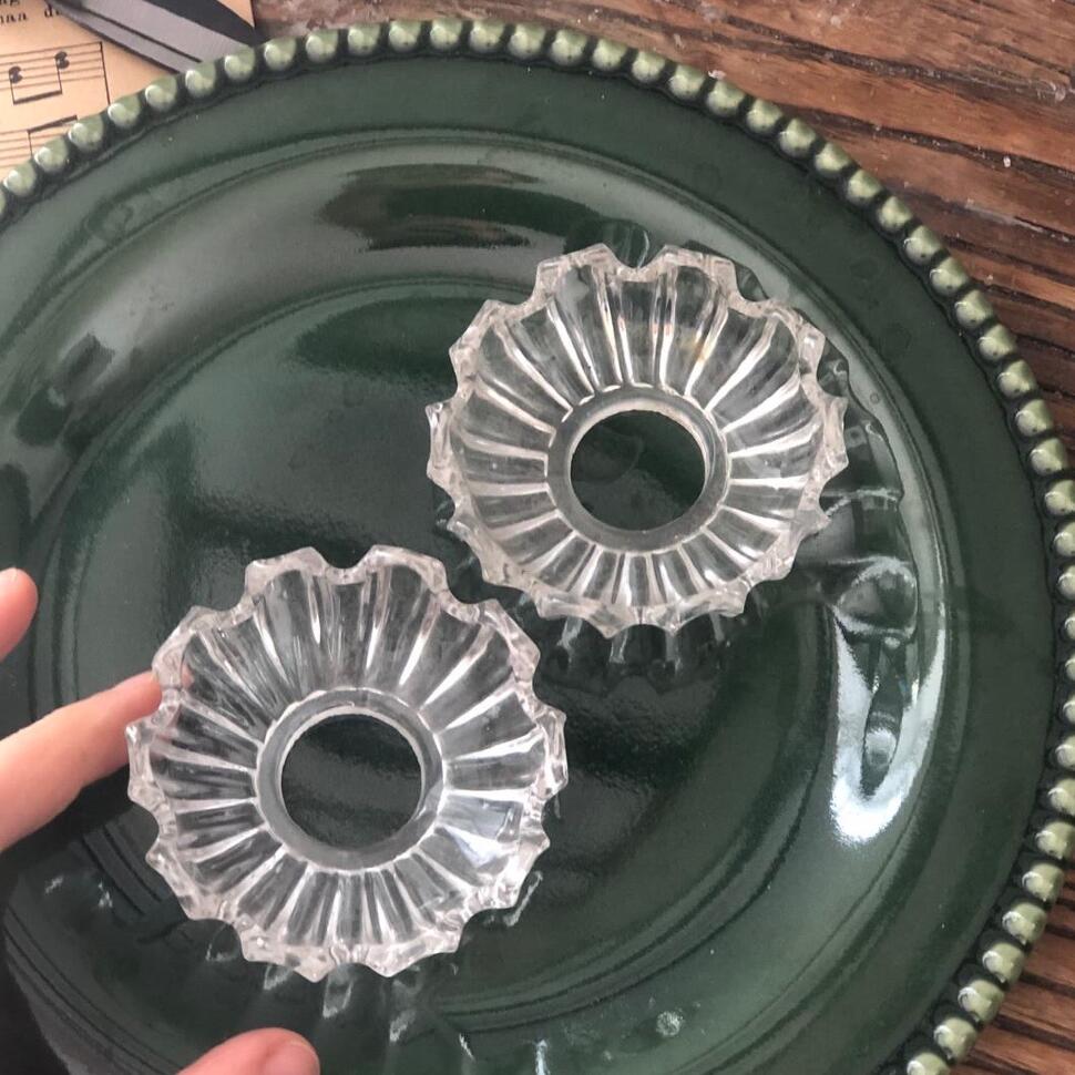 Декоративный элемент для подсвечников 7 см хрусталь 