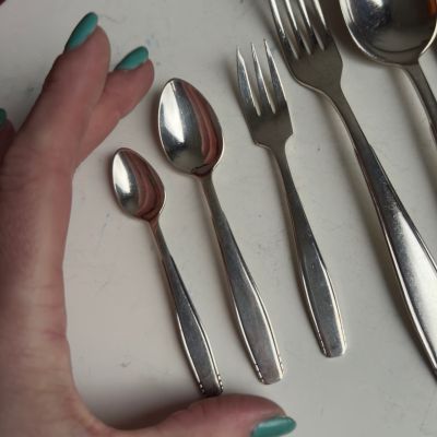 Ложка кофейная Gero 11 см серебрение Голландия