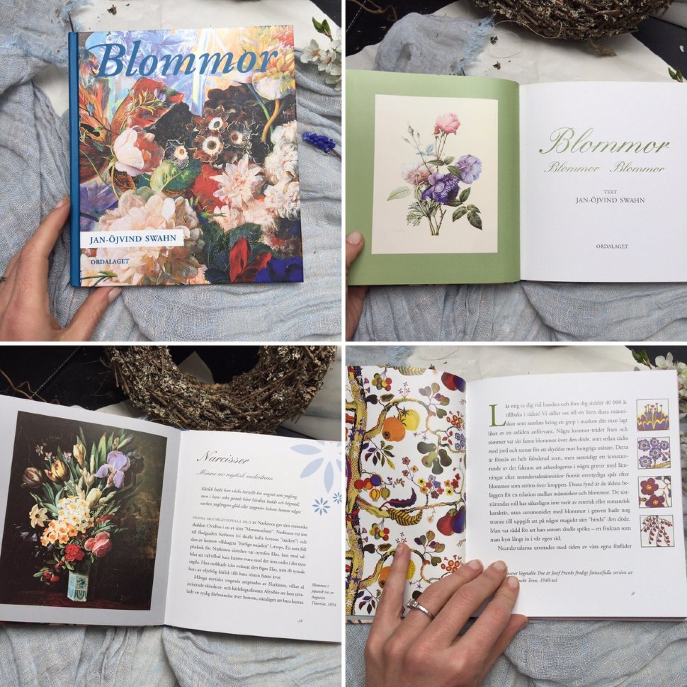 Книга Blommor с иллюстрациями