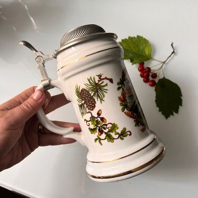 Кружка пивная Утки 700 мл фарфор Германия