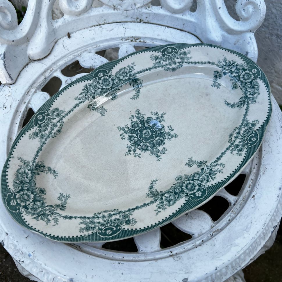 Блюдо Rorstrand Flora 34 см Швеция 