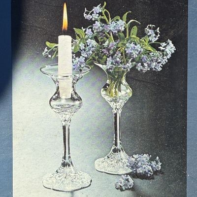 Подсвечники и свечи Rosenthal Monbijou 16 см набор 2+2 Германия