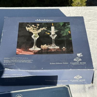 Подсвечники и свечи Rosenthal Monbijou 16 см набор 2+2 Германия