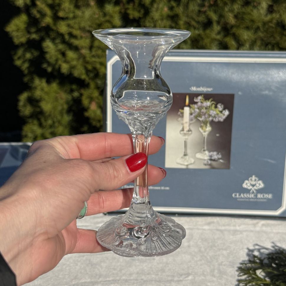 Подсвечники и свечи Rosenthal Monbijou 16 см набор 2+2 Германия