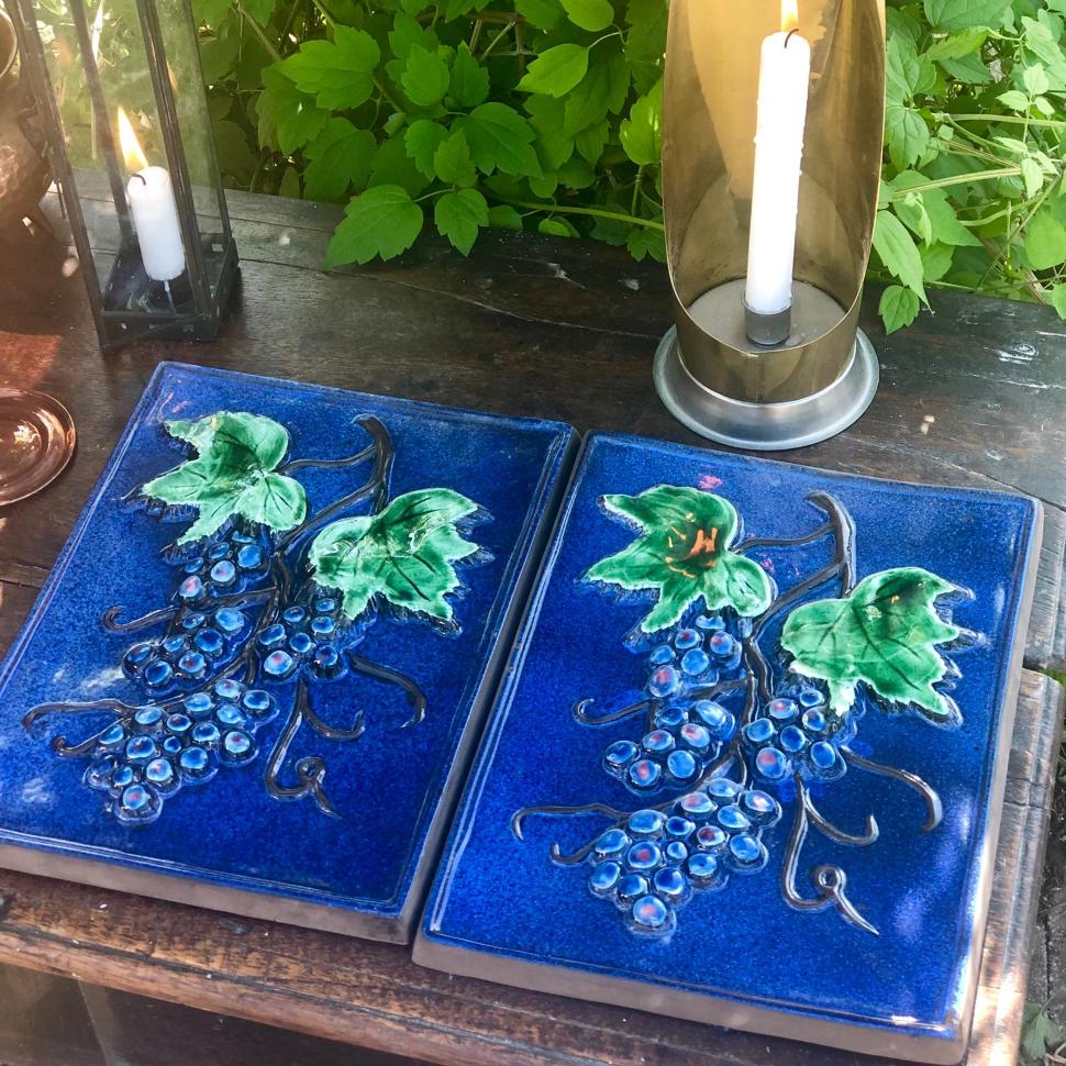 Панно Виноградная лоза Швеция с подвесом