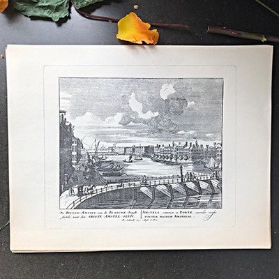 Репродукция гравюры Амстердам 1661 года  8