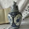 Ваза чайница с крышкой Delft 38 см Голландия