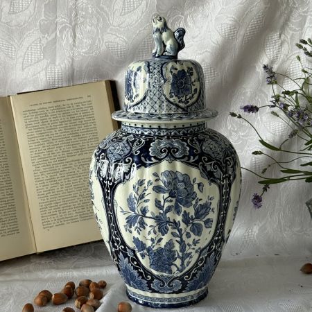 Ваза чайница с крышкой Delft 38 см Голландия