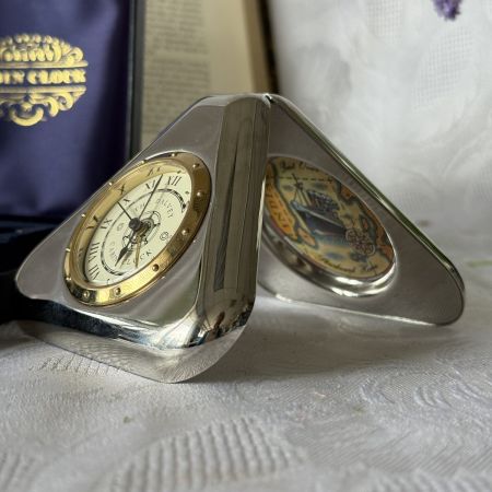 Часы корабельные кабинетные Dalvey 9 см Шотландия