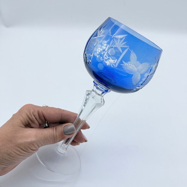 Бокал для вина Lausitzer Kristall 300 мл накладной хрусталь Германия 