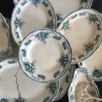 Тарелка 21 см модерн Ирисы Goteborg Швеция