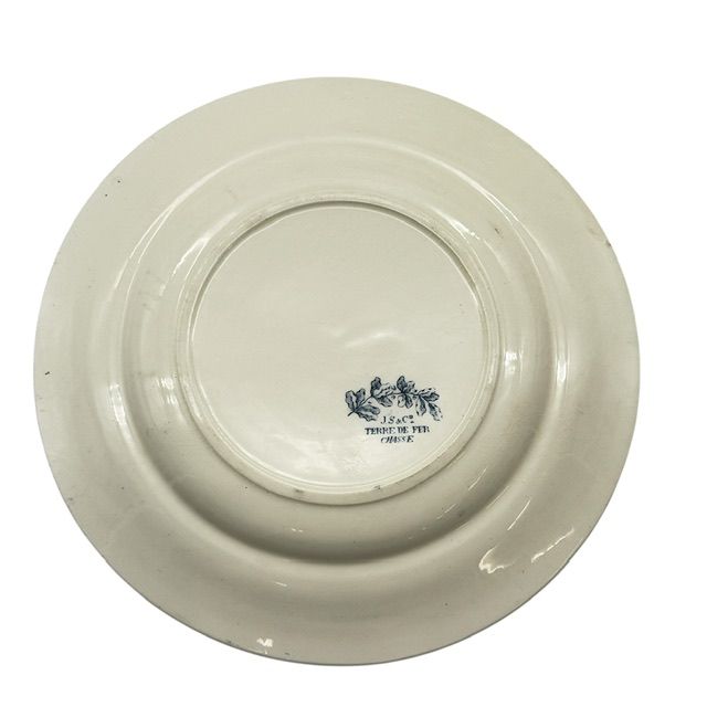 Тарелка J.S et Cie Chasse Лиса 23 см Франция