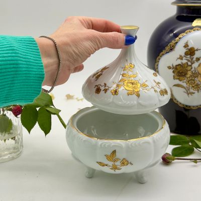 Бонбоньерка Royal Porzellan Bavaria KPM 19 см фарфор Германия