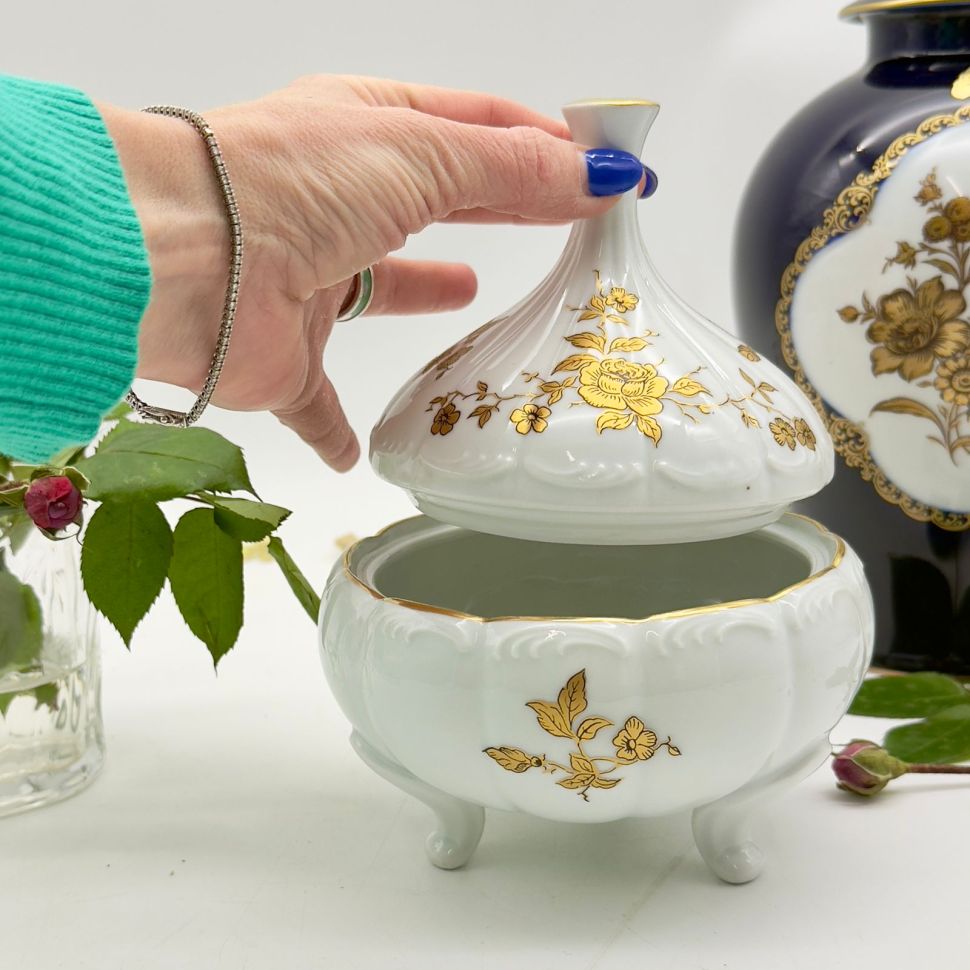 Бонбоньерка Royal Porzellan Bavaria KPM 19 см фарфор Германия