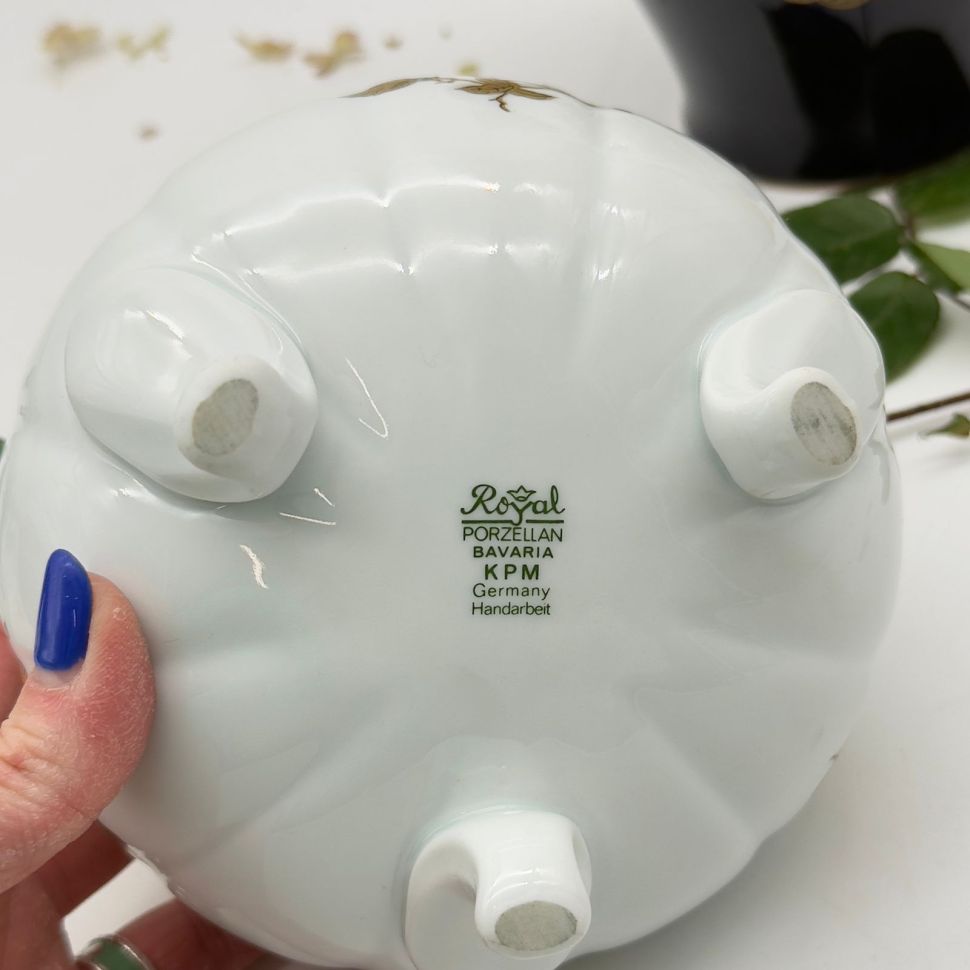 Бонбоньерка Royal Porzellan Bavaria KPM 19 см фарфор Германия