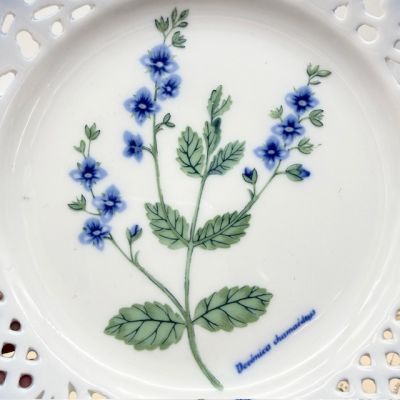 Тарелка Schumann Arzberg Tradition Veronica chamaedrys 19 см Бавария