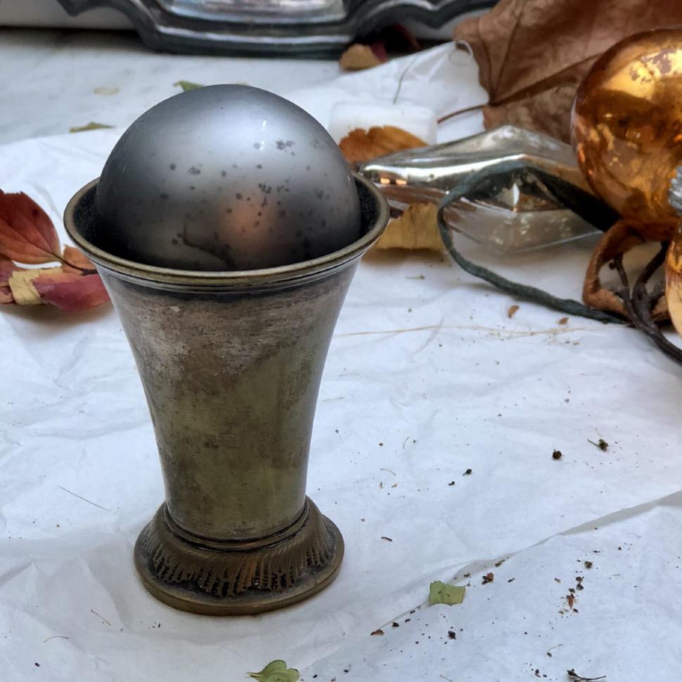 Рюмка мельхиоровая