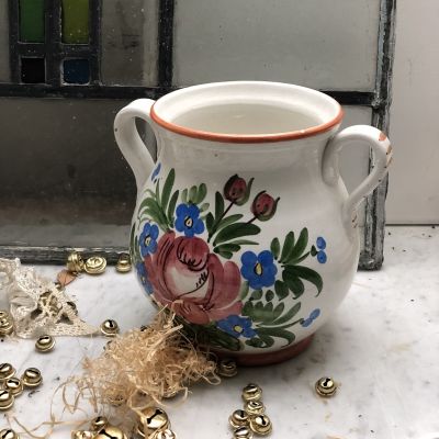 Ваза с двумя ручками ручная роспись италия