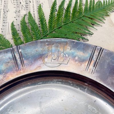 Блюдо поднос Christofle Gallia 30 см серебрение Франция