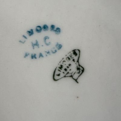 Чайник сахарница Limoges Арнуво Франция набор 2 предмета