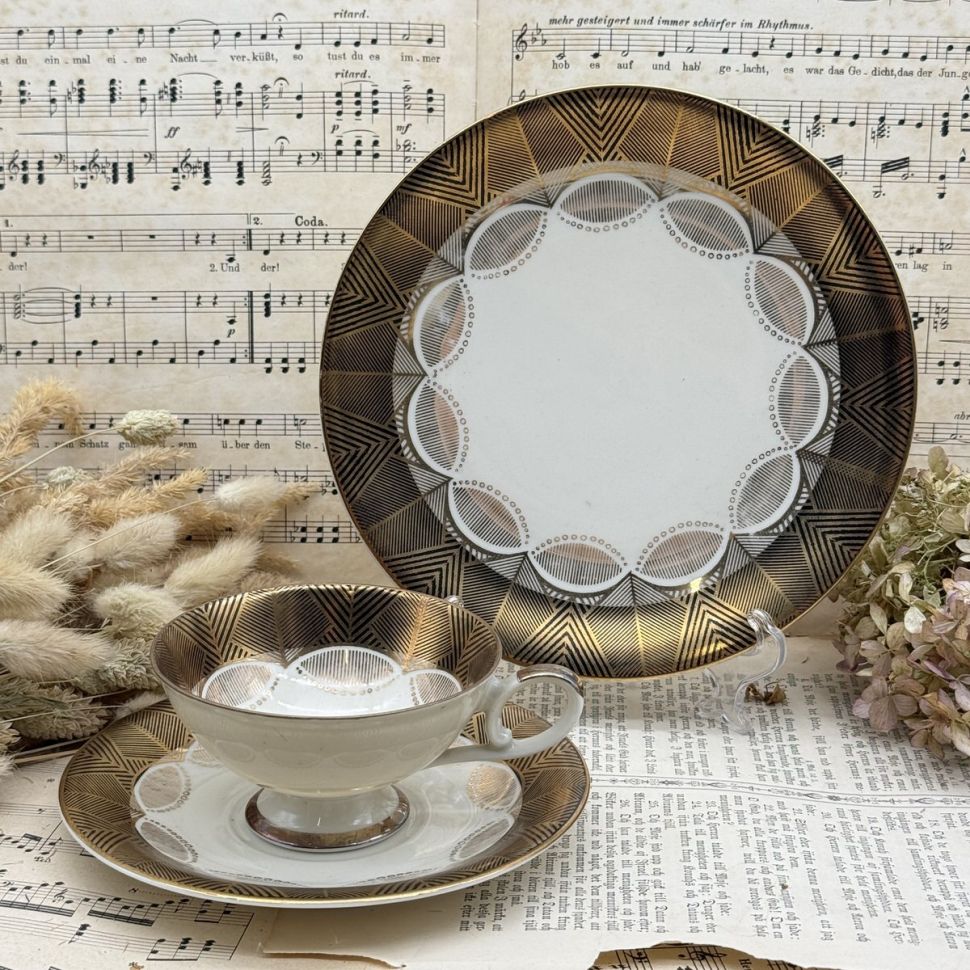 Чайное трио Schirnding Bavaria 180 мл Германия  