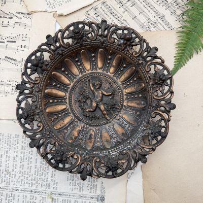 Тарелка декоративная с подвесом Ангел 26 см 