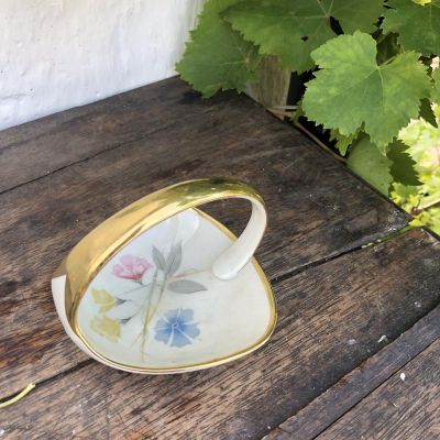 Конфетница мини ваза для сухофруктов орехов Бавария Германия