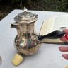 Кофейник шоколадник 0,8 л мельхиор серебрение Англия