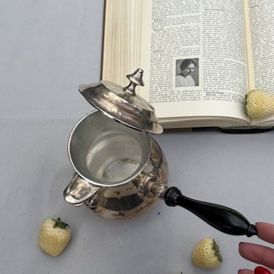 Кофейник шоколадник 0,8 л мельхиор серебрение Англия