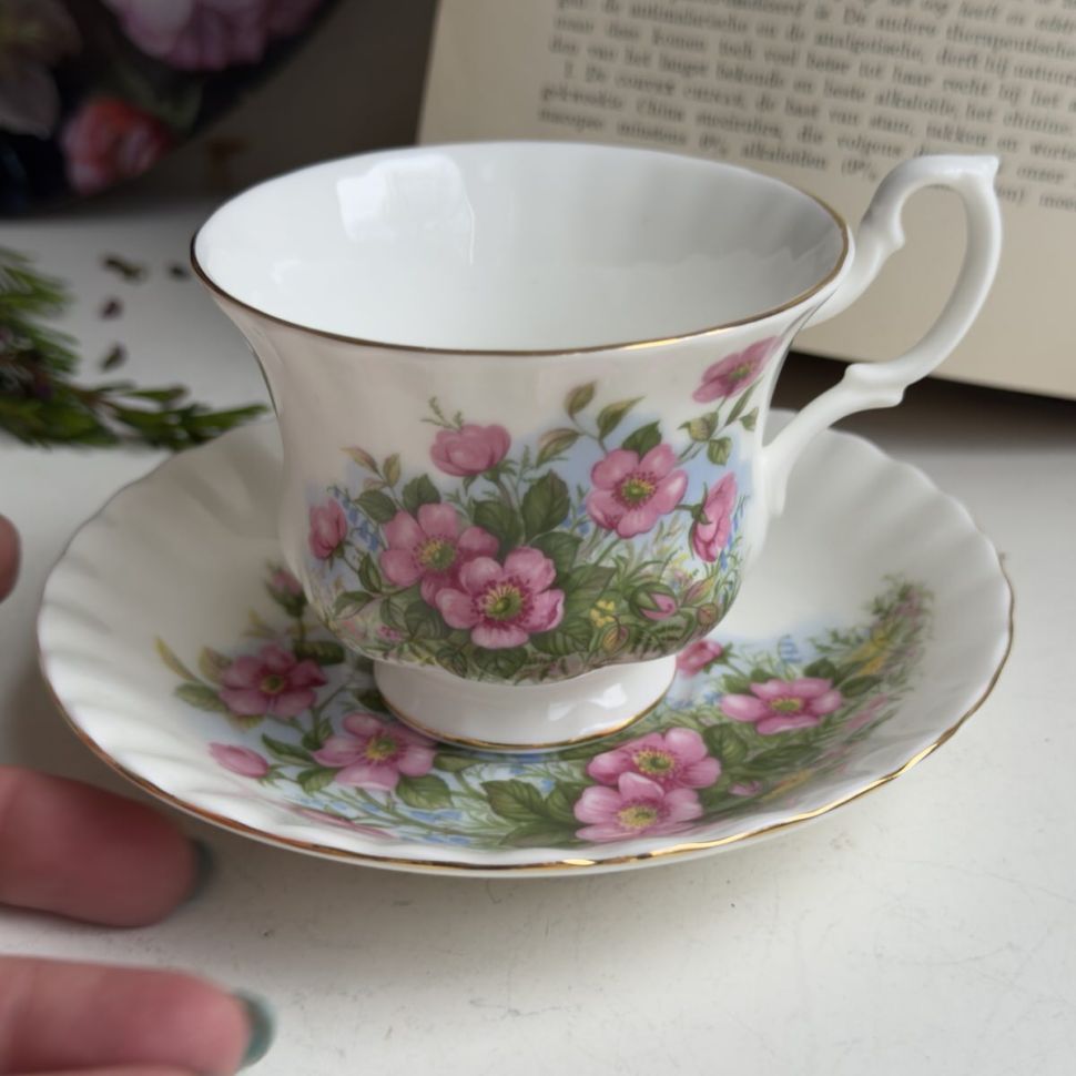 Чайная пара Royal Albert 200 мл Англия 