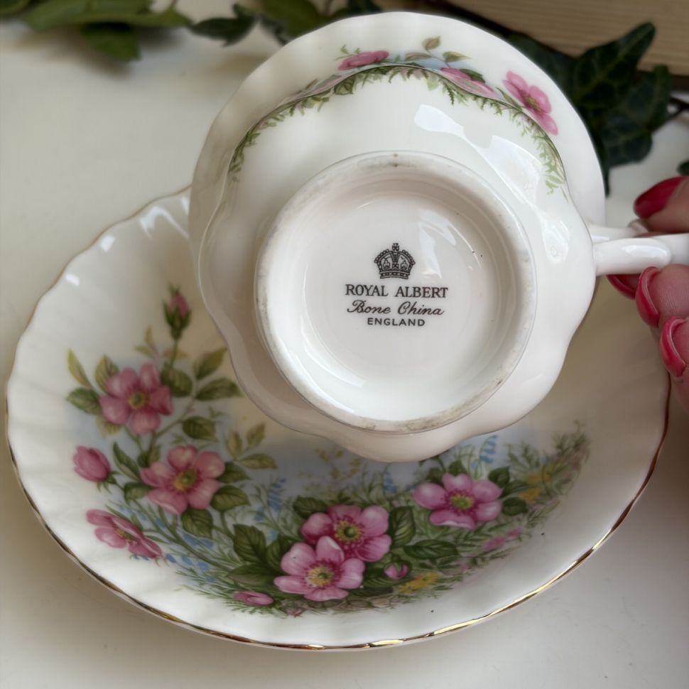 Чайная пара Royal Albert 200 мл Англия 