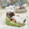 Статуэтка Beatrix Potter Benjamin Wakes Up Royal Albert Англия 1990 г.