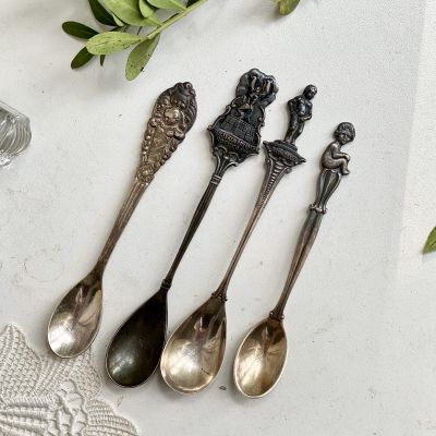 Чайная ложка 13 см мельхиор (набор 4 шт)