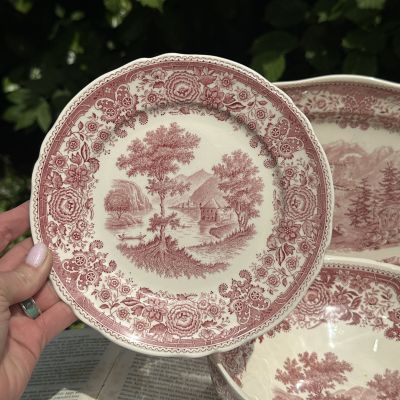 Тарелка 19 см ВиллеройБох Burgenland фарфор Германия 2 сорт