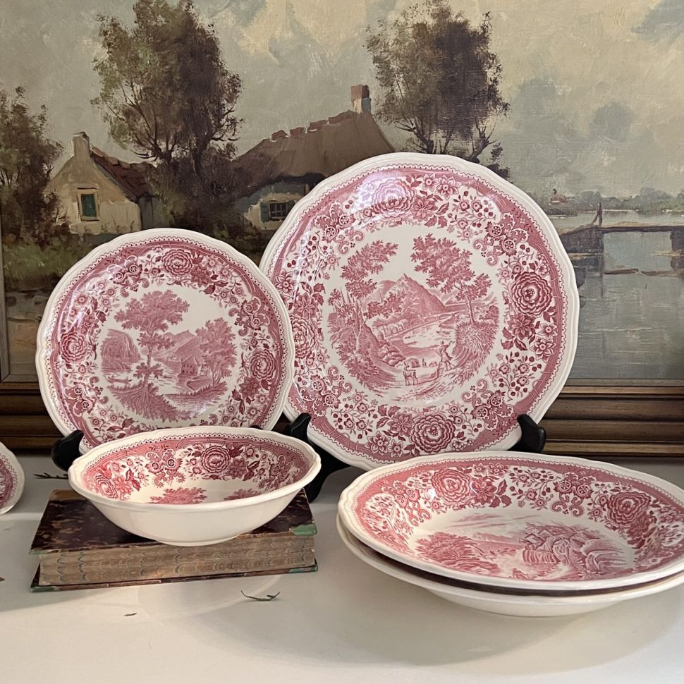 Тарелка 19 см ВиллеройБох Burgenland фарфор Германия 2 сорт