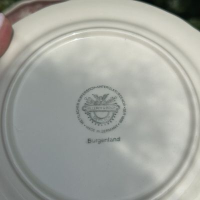 Тарелка 19 см ВиллеройБох Burgenland фарфор Германия 2 сорт