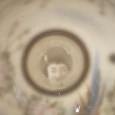 Чайное трио Птицы 170 мл литофания Япония