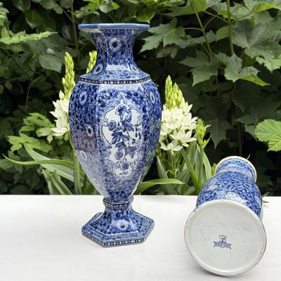 Ваза ВиллеройБох 28 см фарфор Германия 1900 г