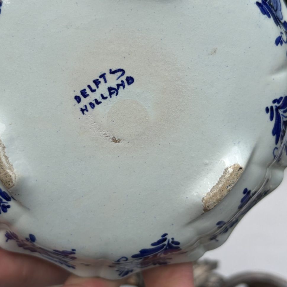Пепельница Delft  13 см Голландия