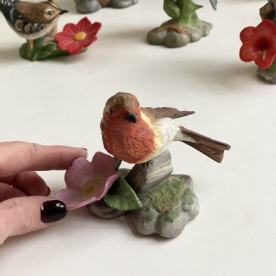 Статуэтка Franklin Mint 1986 European Robin