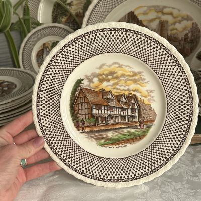 Тарелка Myott Son&amp;Co Hanley Shakespeare Land 23 см Англия