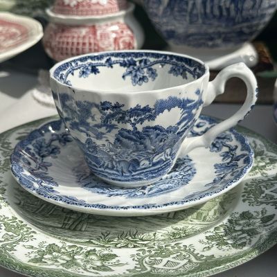 Чайная пара Myotts Country Life 225 мл Англия синий