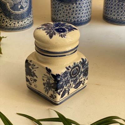 Банка с крышкой 9 см Delft Голландия