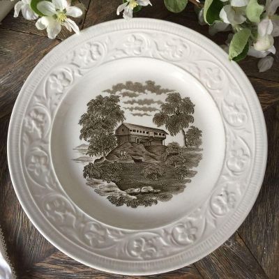 Тарелка столовая Rorstrand 1890-е годы